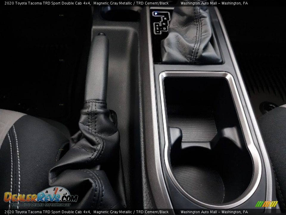 2020 Toyota Tacoma TRD Sport Double Cab 4x4 Magnetic Gray Metallic / TRD Cement/Black Photo #17