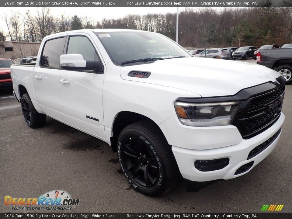 Front 3/4 View of 2020 Ram 1500 Big Horn Crew Cab 4x4 Photo #7