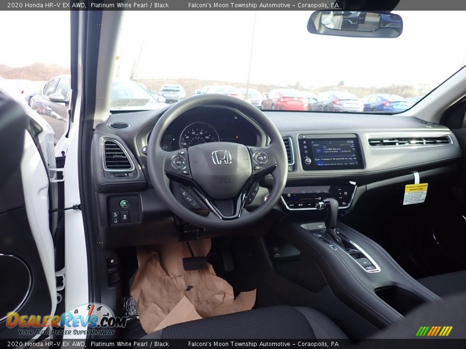 2020 Honda HR-V EX AWD Platinum White Pearl / Black Photo #10