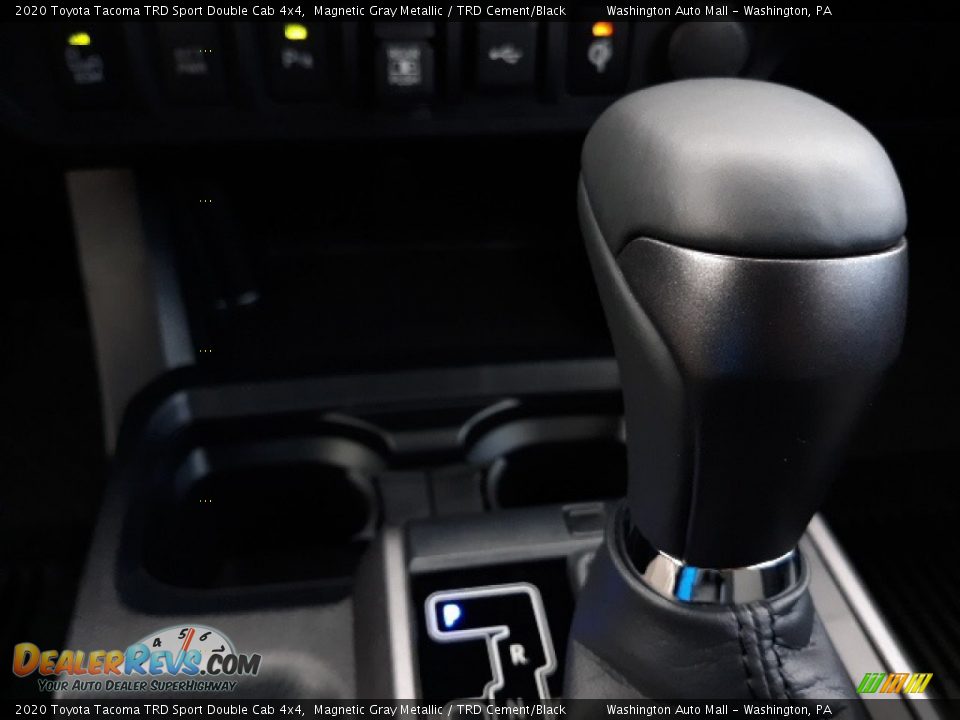 2020 Toyota Tacoma TRD Sport Double Cab 4x4 Magnetic Gray Metallic / TRD Cement/Black Photo #19