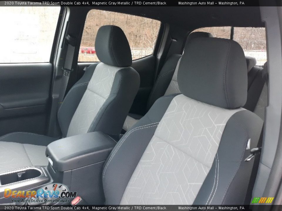 2020 Toyota Tacoma TRD Sport Double Cab 4x4 Magnetic Gray Metallic / TRD Cement/Black Photo #21