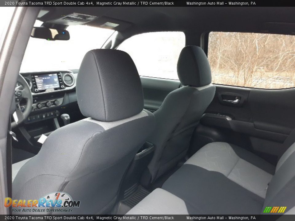 2020 Toyota Tacoma TRD Sport Double Cab 4x4 Magnetic Gray Metallic / TRD Cement/Black Photo #22