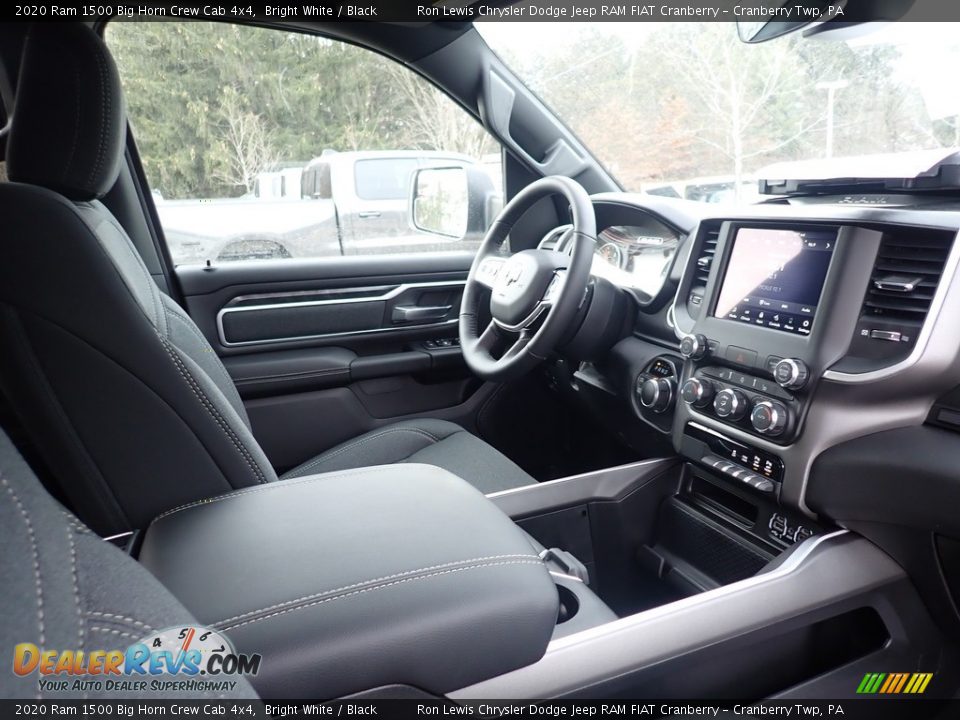 2020 Ram 1500 Big Horn Crew Cab 4x4 Bright White / Black Photo #11