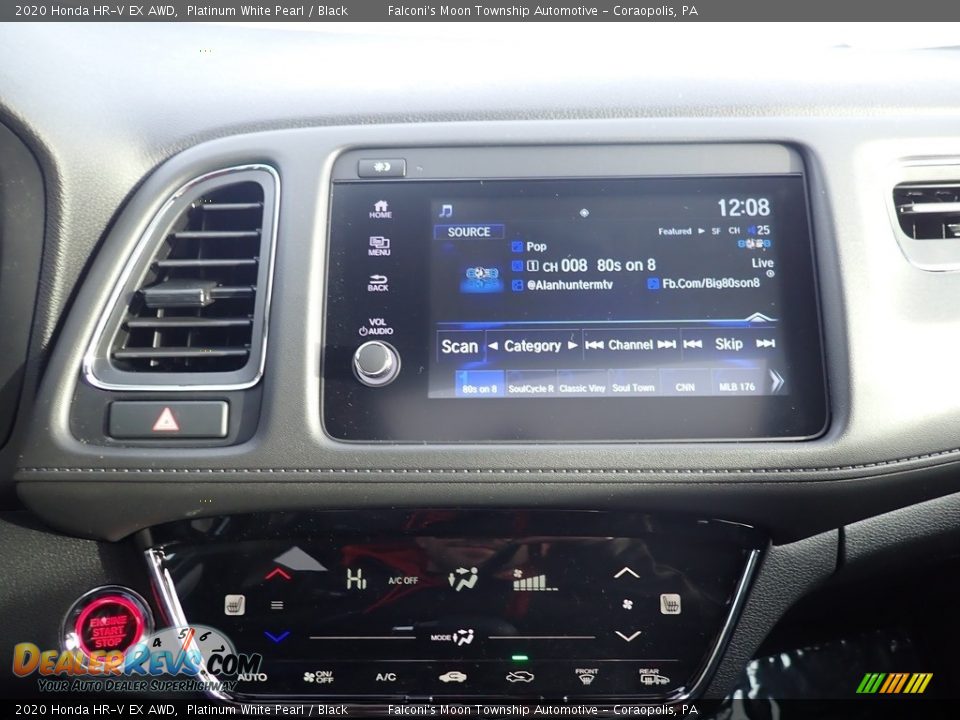 2020 Honda HR-V EX AWD Platinum White Pearl / Black Photo #14