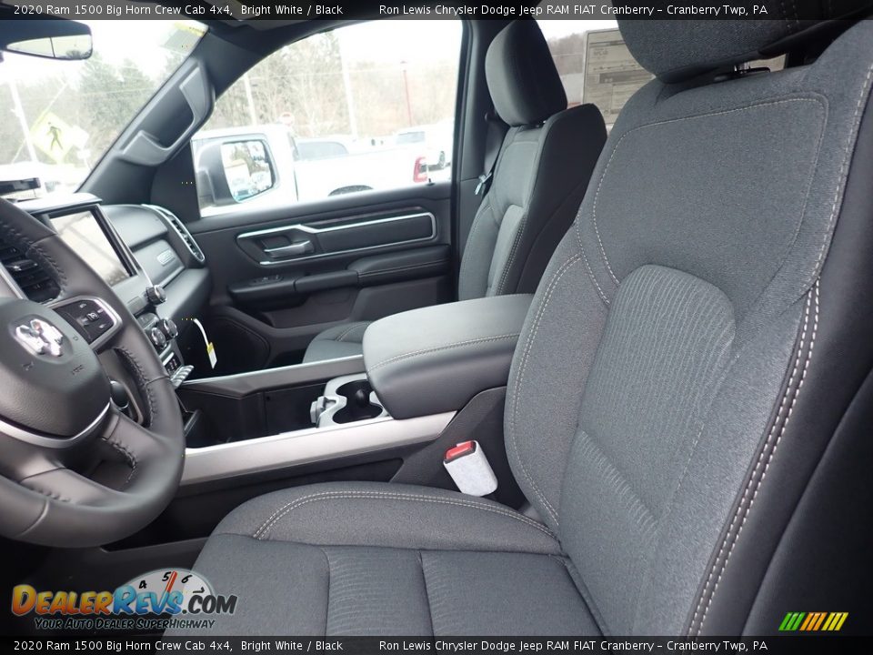 2020 Ram 1500 Big Horn Crew Cab 4x4 Bright White / Black Photo #13