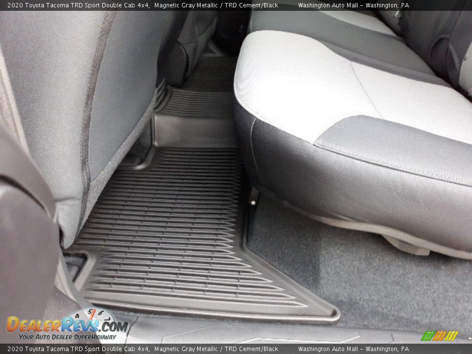 2020 Toyota Tacoma TRD Sport Double Cab 4x4 Magnetic Gray Metallic / TRD Cement/Black Photo #25