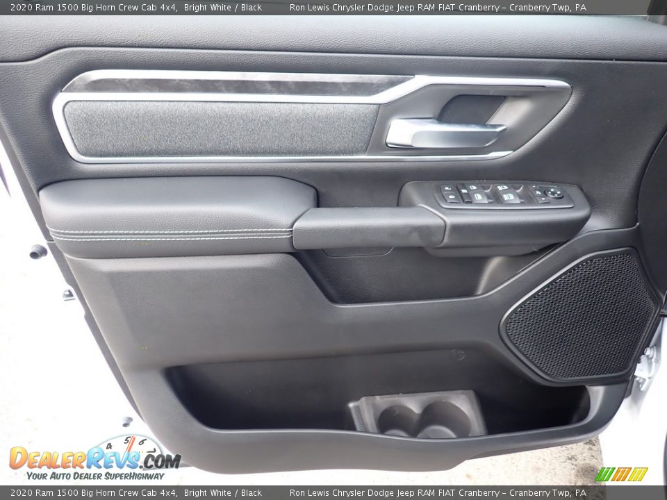 2020 Ram 1500 Big Horn Crew Cab 4x4 Bright White / Black Photo #14