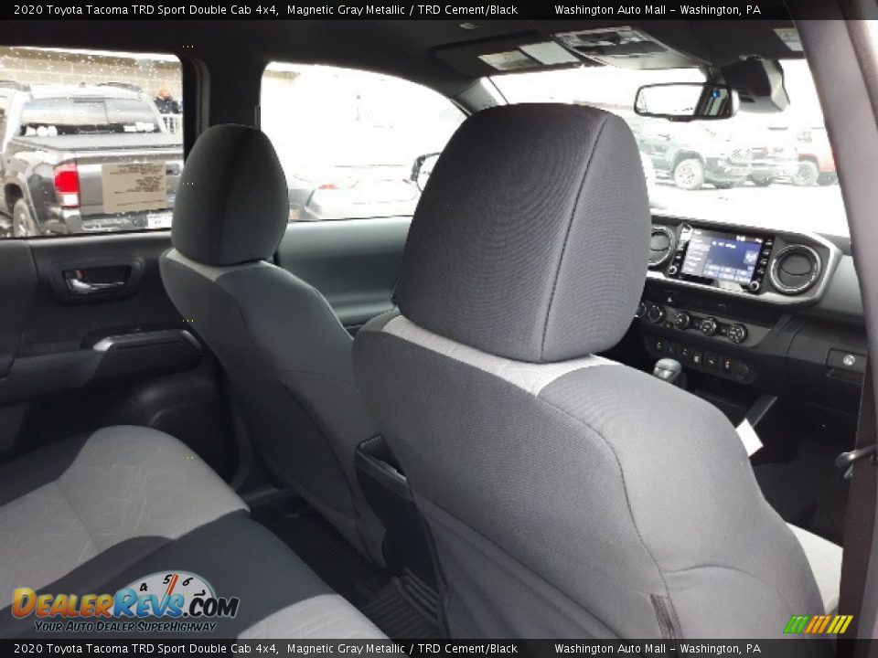 2020 Toyota Tacoma TRD Sport Double Cab 4x4 Magnetic Gray Metallic / TRD Cement/Black Photo #26