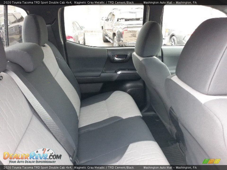 2020 Toyota Tacoma TRD Sport Double Cab 4x4 Magnetic Gray Metallic / TRD Cement/Black Photo #27