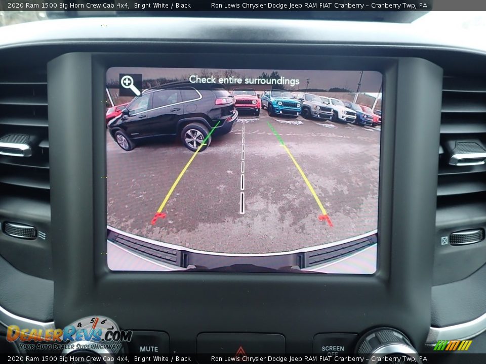 2020 Ram 1500 Big Horn Crew Cab 4x4 Bright White / Black Photo #17