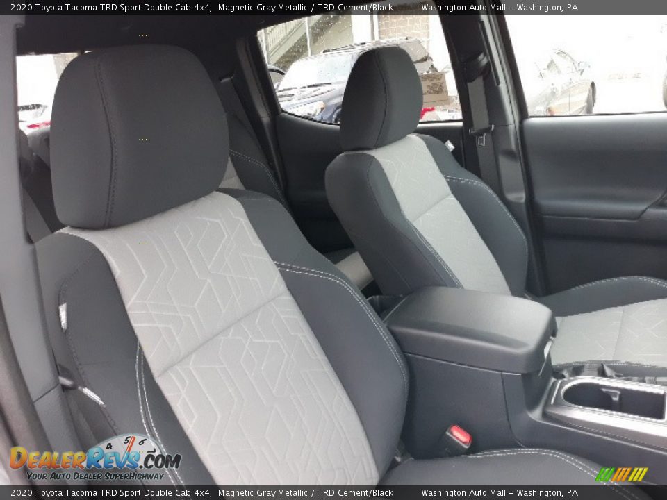 2020 Toyota Tacoma TRD Sport Double Cab 4x4 Magnetic Gray Metallic / TRD Cement/Black Photo #30