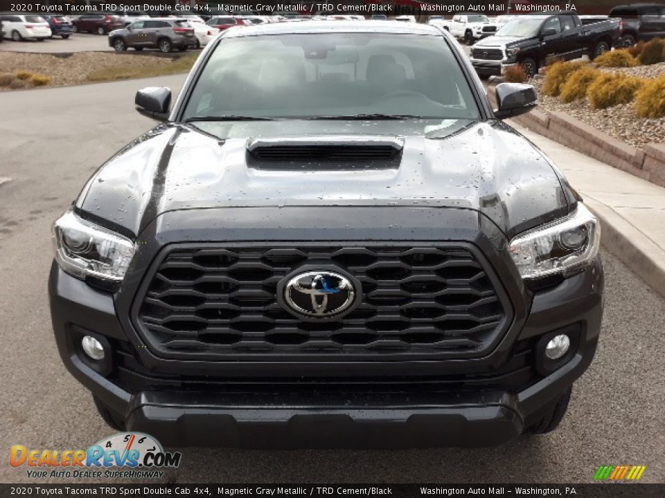 2020 Toyota Tacoma TRD Sport Double Cab 4x4 Magnetic Gray Metallic / TRD Cement/Black Photo #31
