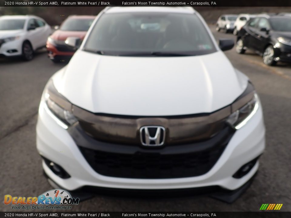 2020 Honda HR-V Sport AWD Platinum White Pearl / Black Photo #7