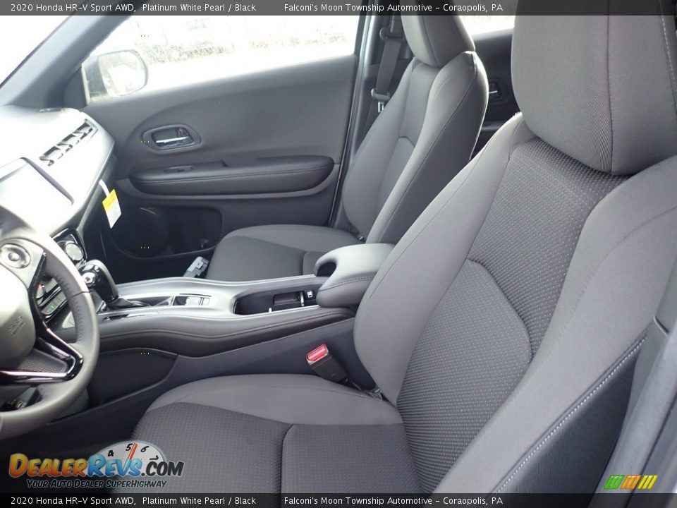 2020 Honda HR-V Sport AWD Platinum White Pearl / Black Photo #9
