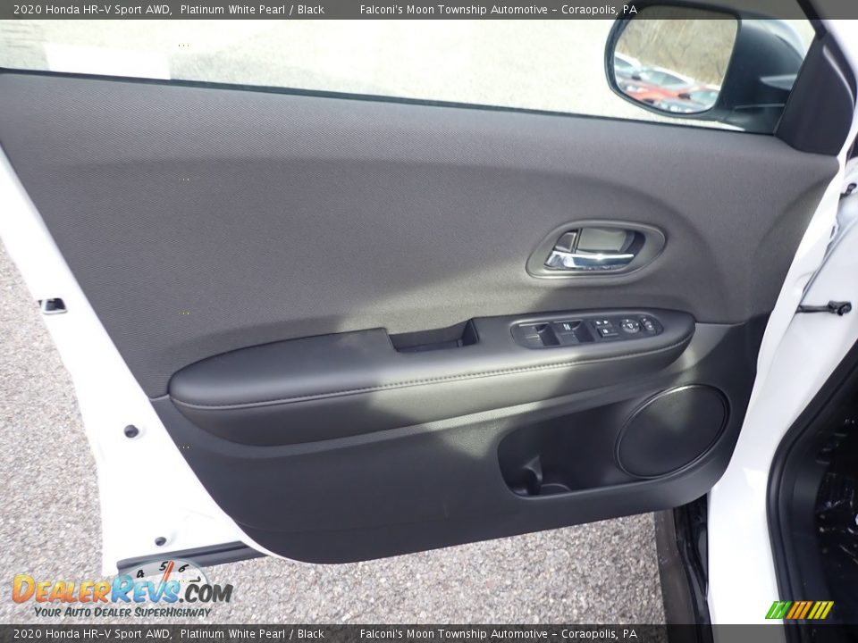 2020 Honda HR-V Sport AWD Platinum White Pearl / Black Photo #12
