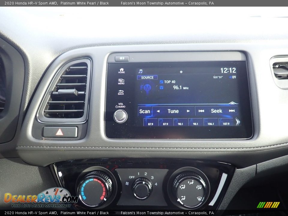 2020 Honda HR-V Sport AWD Platinum White Pearl / Black Photo #14