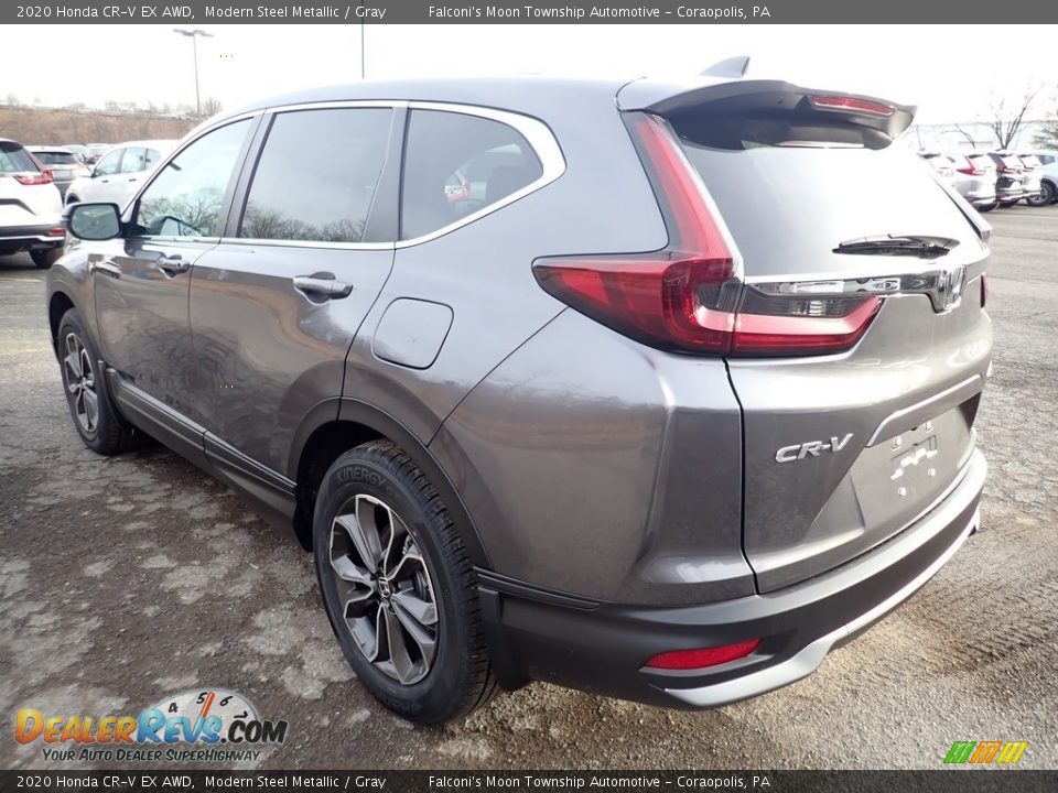 2020 Honda CR-V EX AWD Modern Steel Metallic / Gray Photo #2