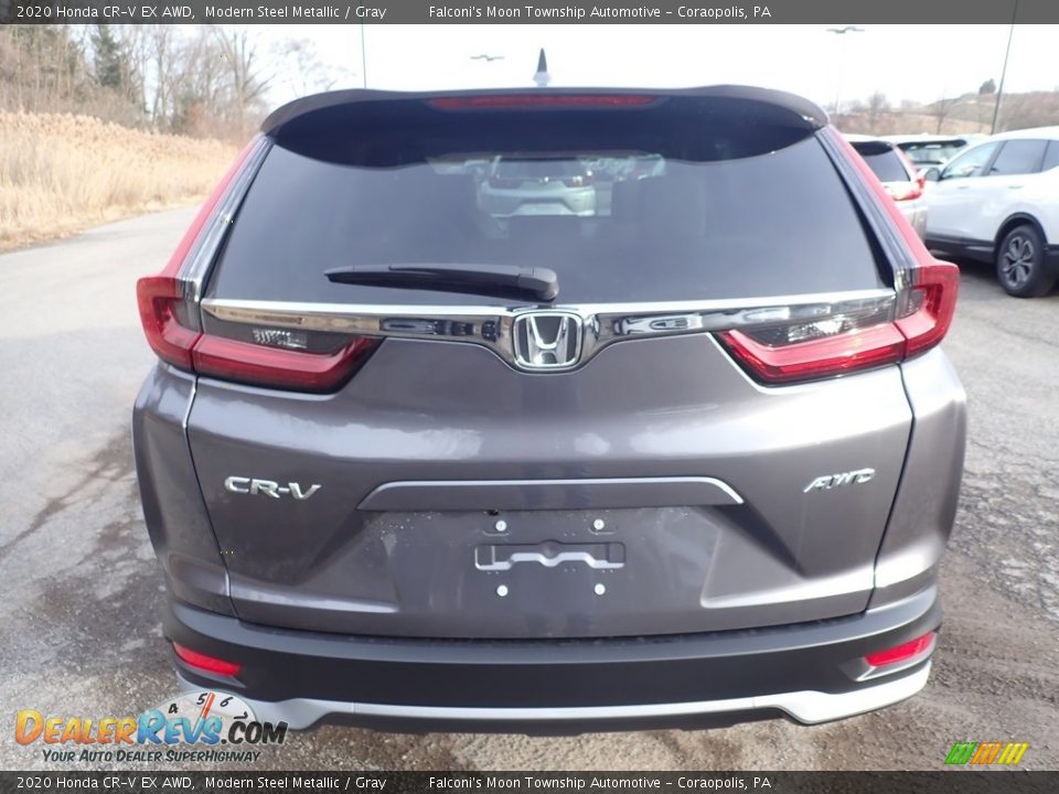 2020 Honda CR-V EX AWD Modern Steel Metallic / Gray Photo #3