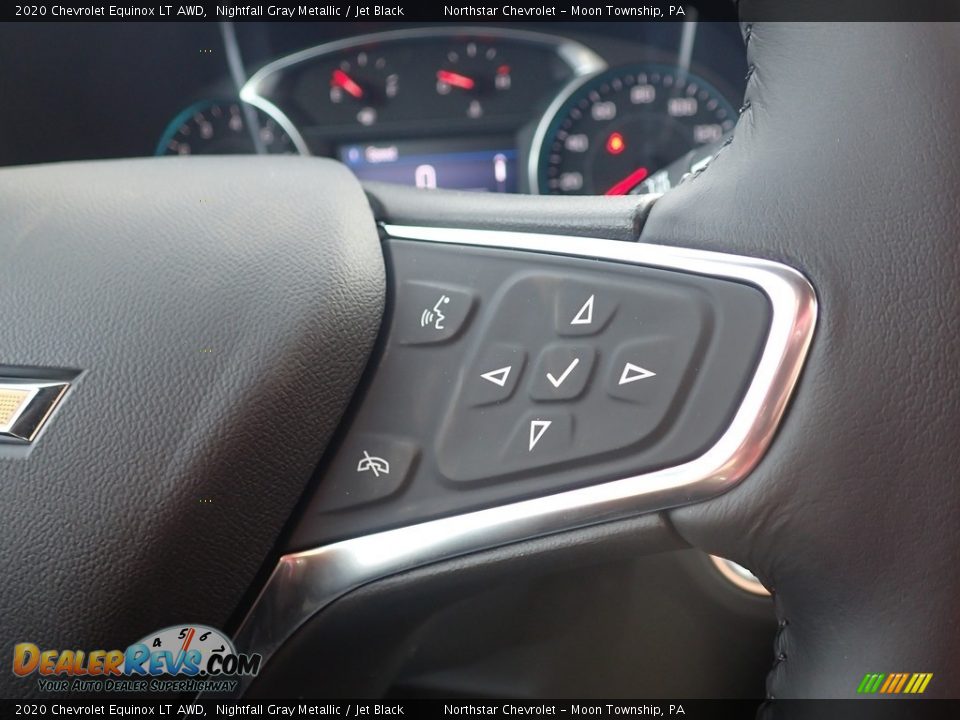 2020 Chevrolet Equinox LT AWD Nightfall Gray Metallic / Jet Black Photo #19