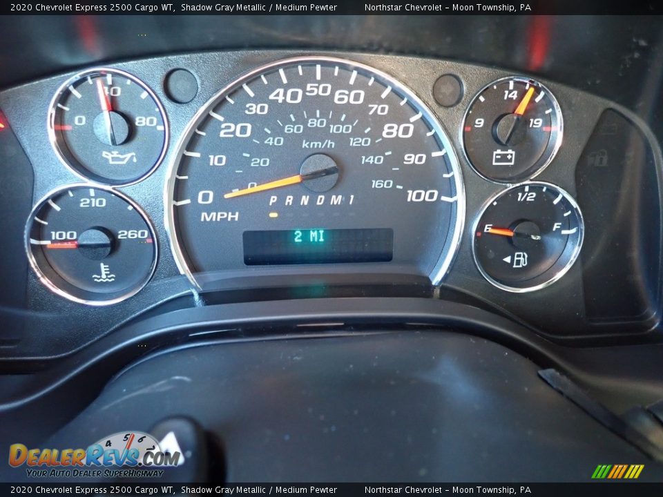2020 Chevrolet Express 2500 Cargo WT Shadow Gray Metallic / Medium Pewter Photo #14