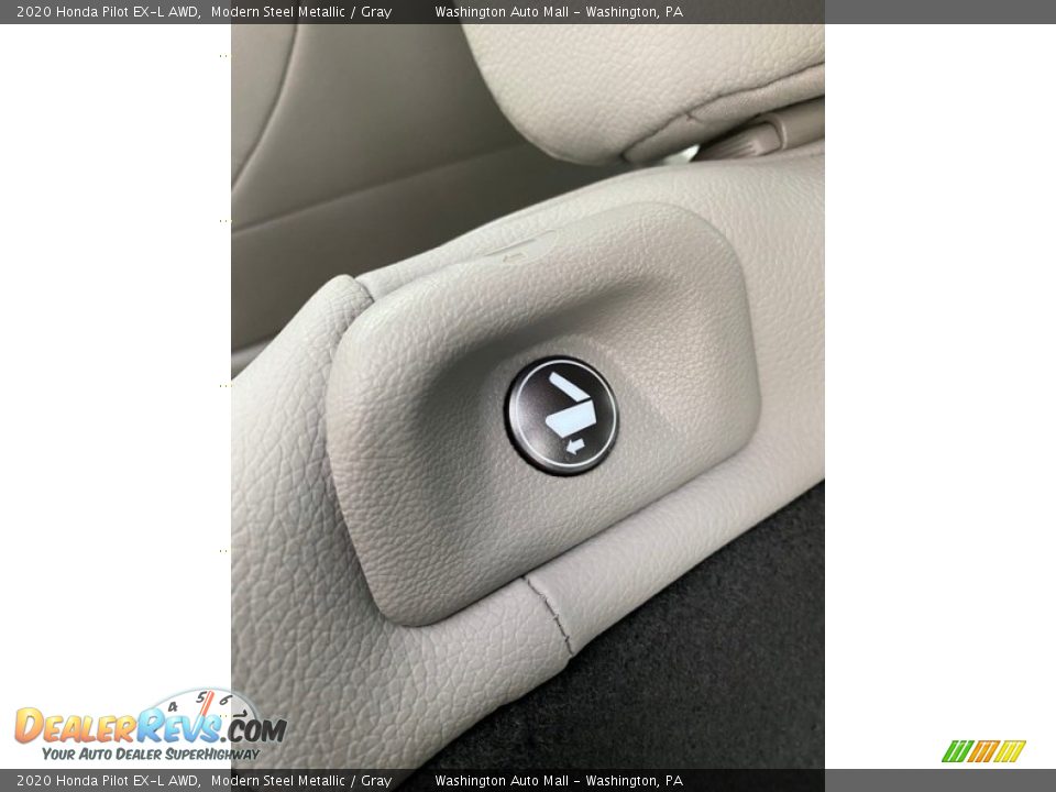 2020 Honda Pilot EX-L AWD Modern Steel Metallic / Gray Photo #20