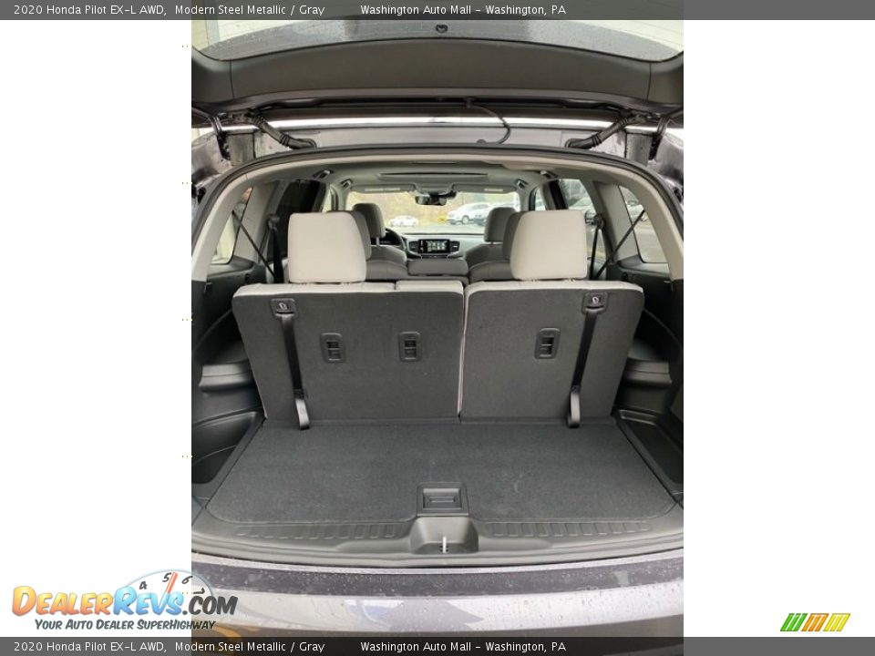 2020 Honda Pilot EX-L AWD Modern Steel Metallic / Gray Photo #23