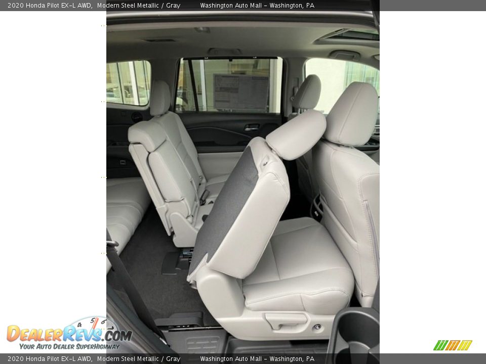 2020 Honda Pilot EX-L AWD Modern Steel Metallic / Gray Photo #26
