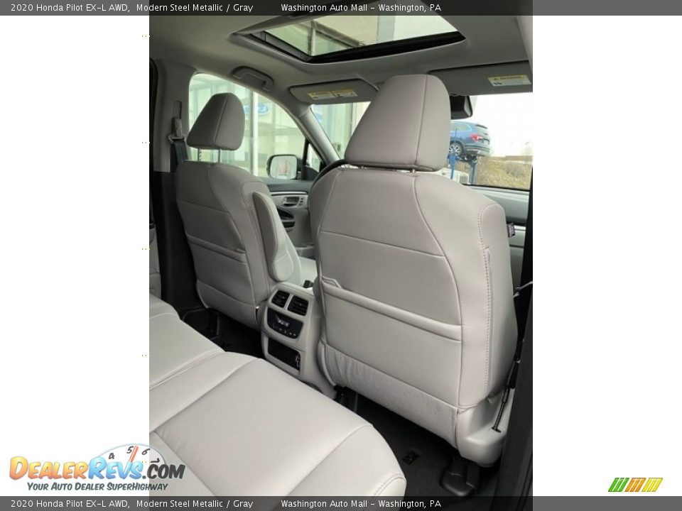 2020 Honda Pilot EX-L AWD Modern Steel Metallic / Gray Photo #27