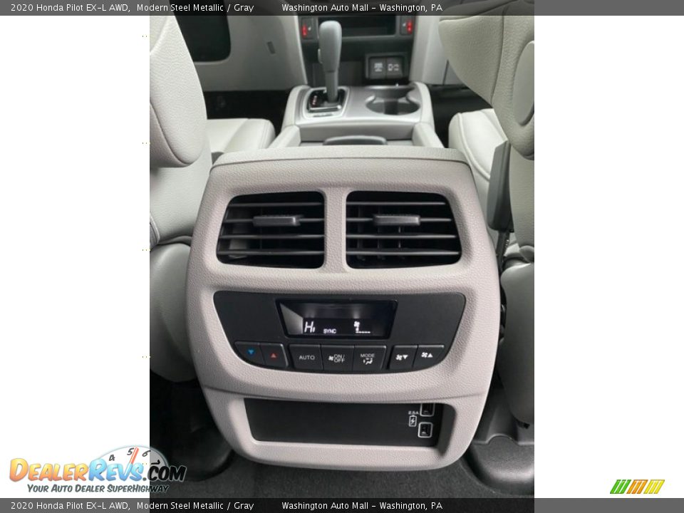 2020 Honda Pilot EX-L AWD Modern Steel Metallic / Gray Photo #28
