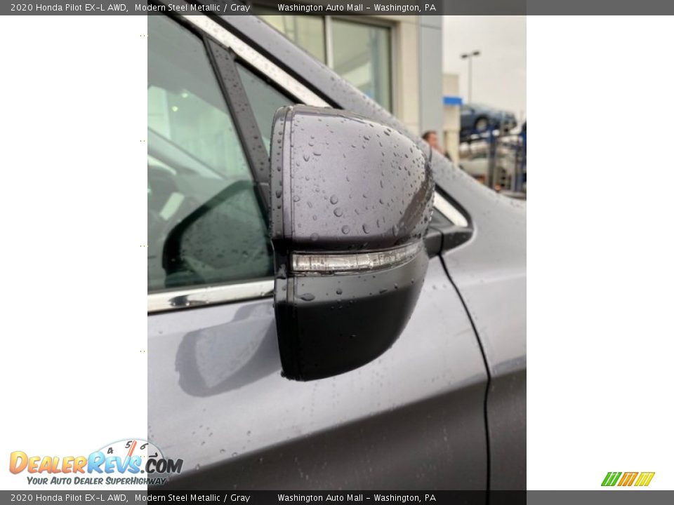 2020 Honda Pilot EX-L AWD Modern Steel Metallic / Gray Photo #31