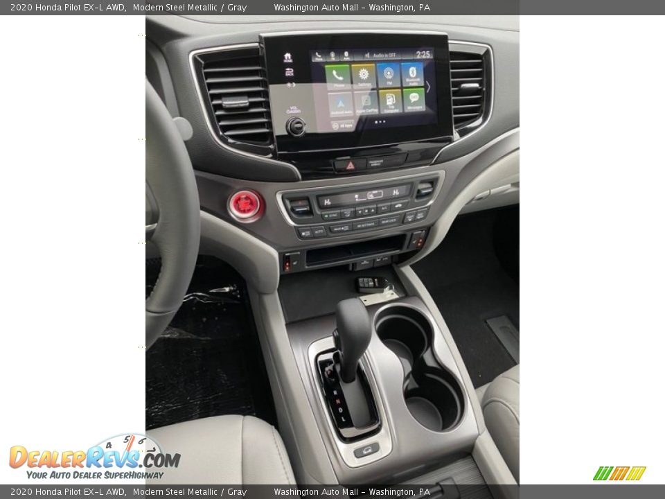 2020 Honda Pilot EX-L AWD Modern Steel Metallic / Gray Photo #34