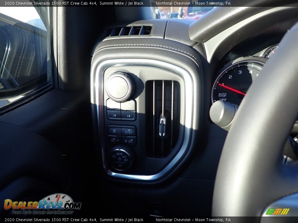 2020 Chevrolet Silverado 1500 RST Crew Cab 4x4 Summit White / Jet Black Photo #18