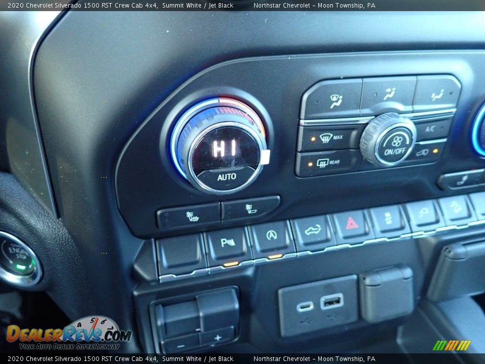 Controls of 2020 Chevrolet Silverado 1500 RST Crew Cab 4x4 Photo #19