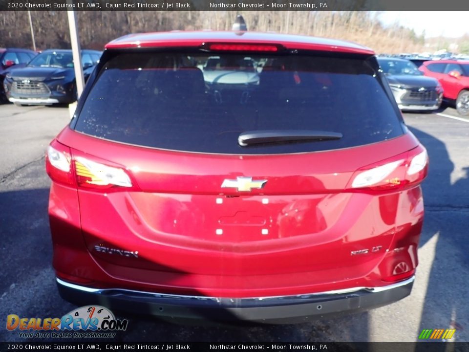 2020 Chevrolet Equinox LT AWD Cajun Red Tintcoat / Jet Black Photo #4