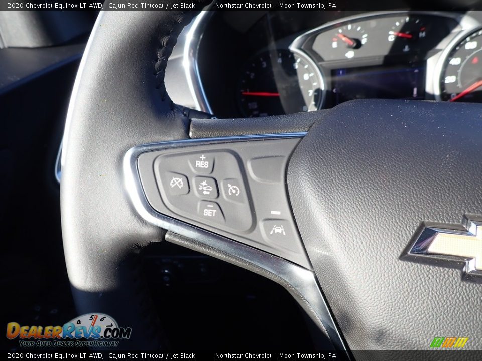 2020 Chevrolet Equinox LT AWD Cajun Red Tintcoat / Jet Black Photo #19