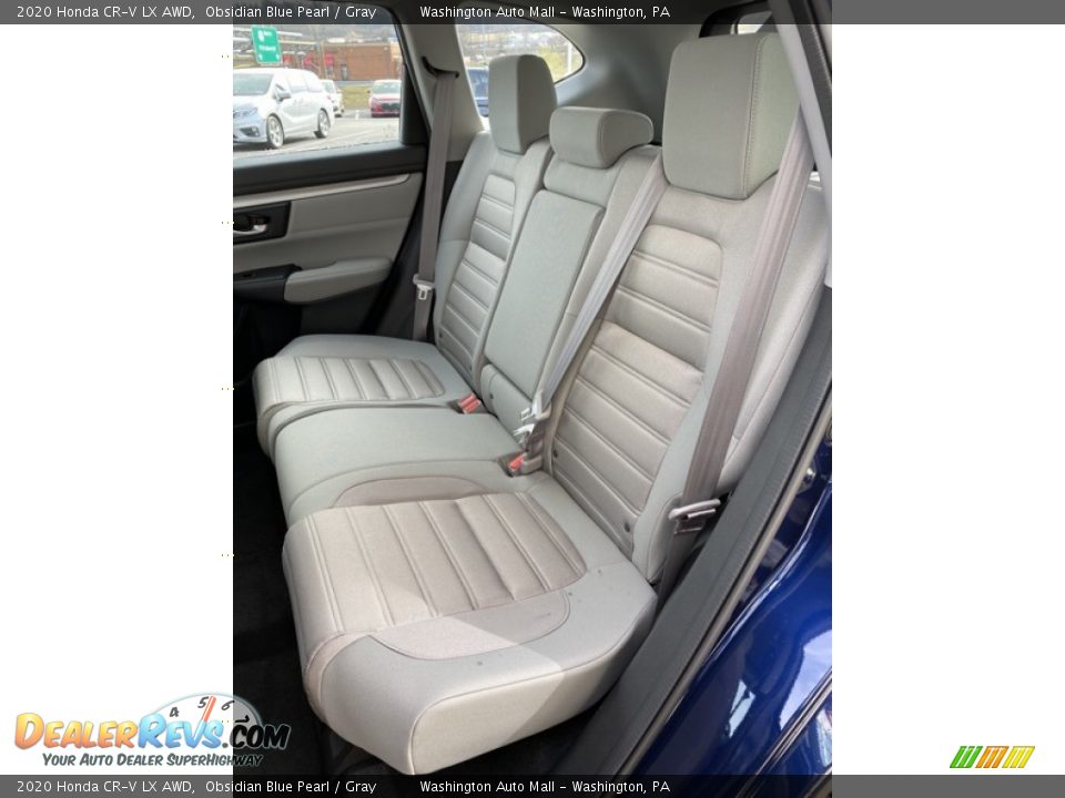 2020 Honda CR-V LX AWD Obsidian Blue Pearl / Gray Photo #18