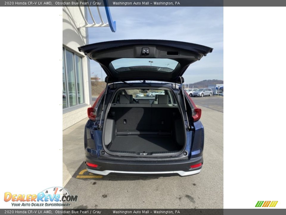 2020 Honda CR-V LX AWD Obsidian Blue Pearl / Gray Photo #20