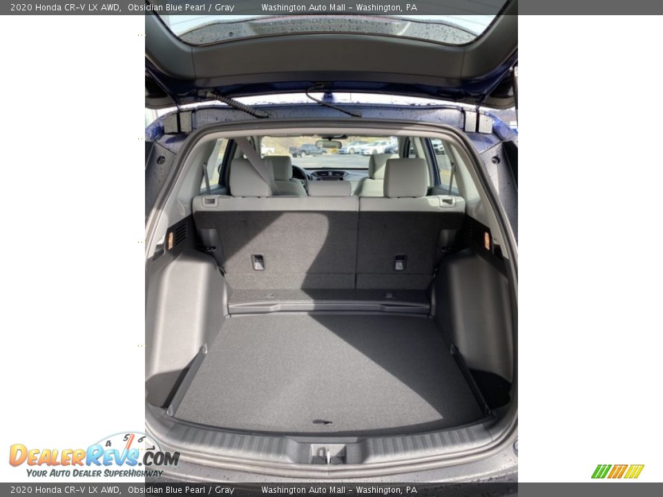 2020 Honda CR-V LX AWD Obsidian Blue Pearl / Gray Photo #21