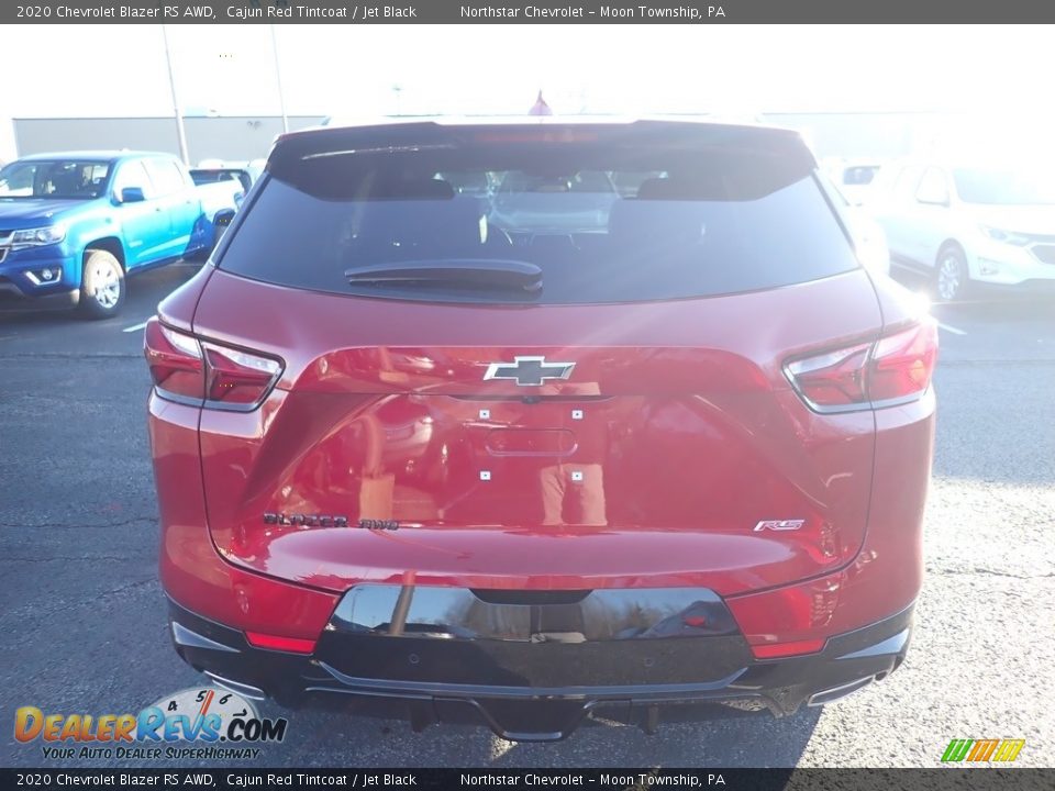 2020 Chevrolet Blazer RS AWD Cajun Red Tintcoat / Jet Black Photo #3