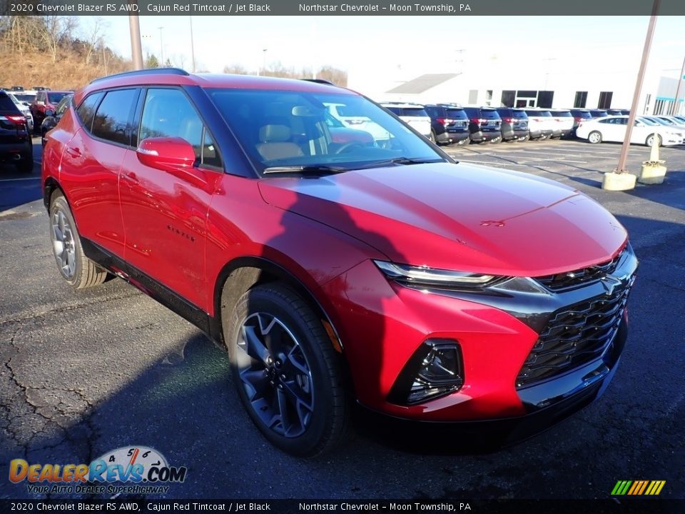 2020 Chevrolet Blazer RS AWD Cajun Red Tintcoat / Jet Black Photo #6