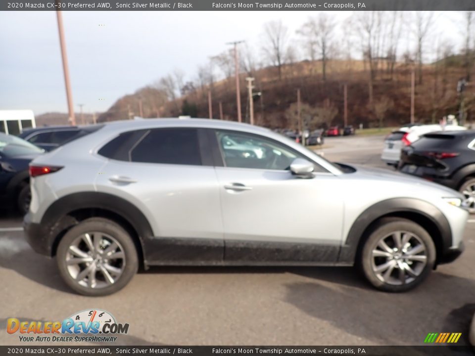 2020 Mazda CX-30 Preferred AWD Sonic Silver Metallic / Black Photo #1
