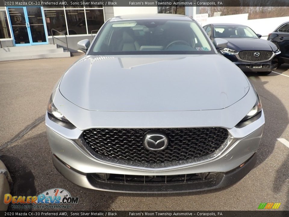 2020 Mazda CX-30 Preferred AWD Sonic Silver Metallic / Black Photo #4