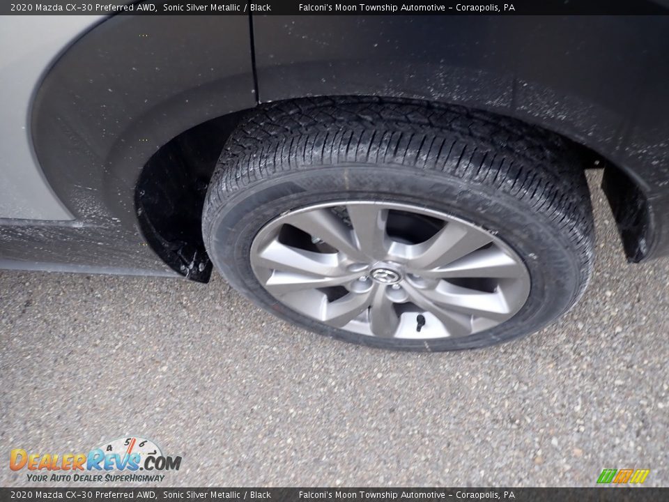 2020 Mazda CX-30 Preferred AWD Sonic Silver Metallic / Black Photo #7