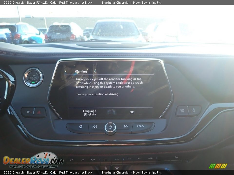 2020 Chevrolet Blazer RS AWD Cajun Red Tintcoat / Jet Black Photo #16