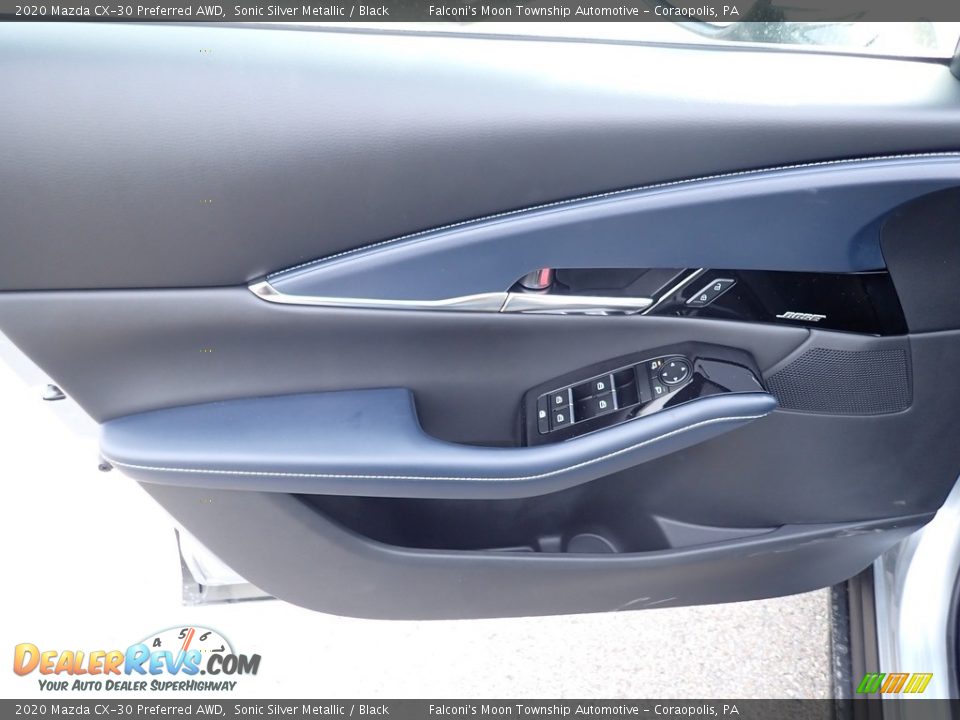2020 Mazda CX-30 Preferred AWD Sonic Silver Metallic / Black Photo #10