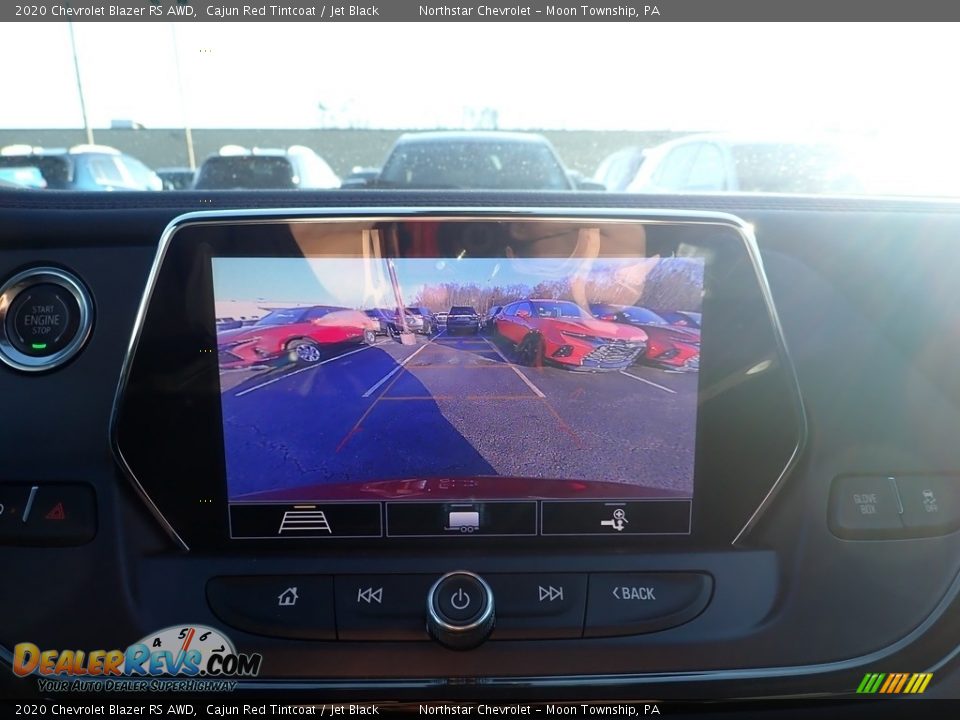 2020 Chevrolet Blazer RS AWD Cajun Red Tintcoat / Jet Black Photo #17