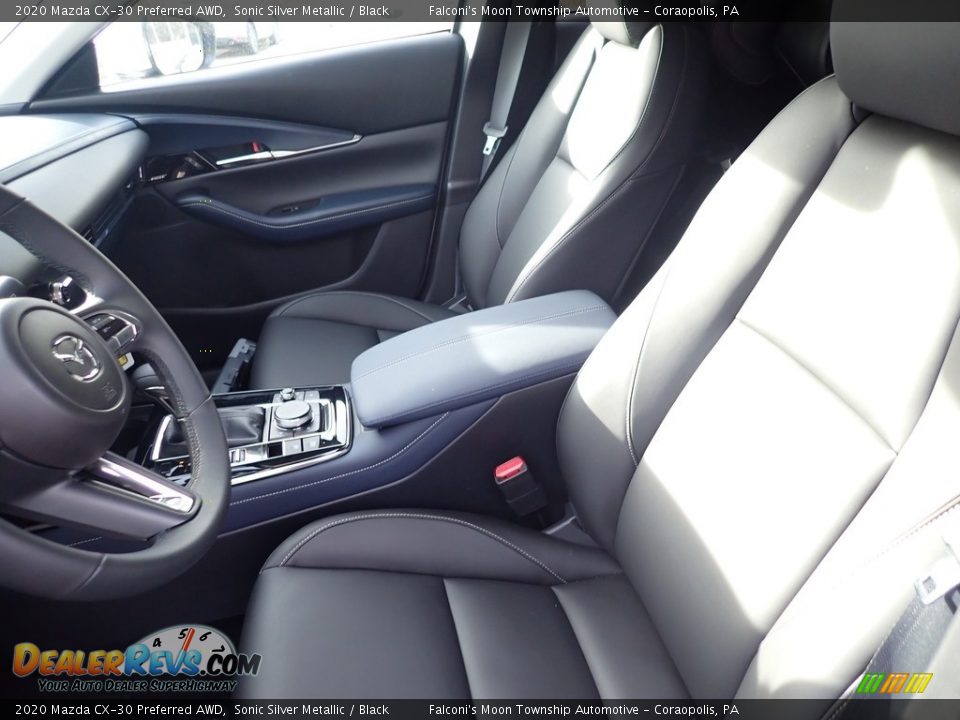 2020 Mazda CX-30 Preferred AWD Sonic Silver Metallic / Black Photo #11