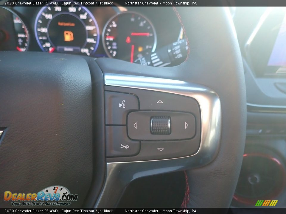 2020 Chevrolet Blazer RS AWD Cajun Red Tintcoat / Jet Black Photo #18