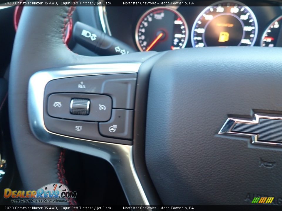 2020 Chevrolet Blazer RS AWD Cajun Red Tintcoat / Jet Black Photo #19