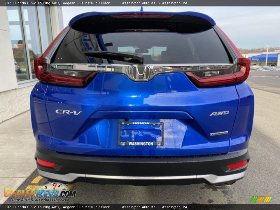 2020 Honda CR-V Touring AWD Aegean Blue Metallic / Black Photo #6